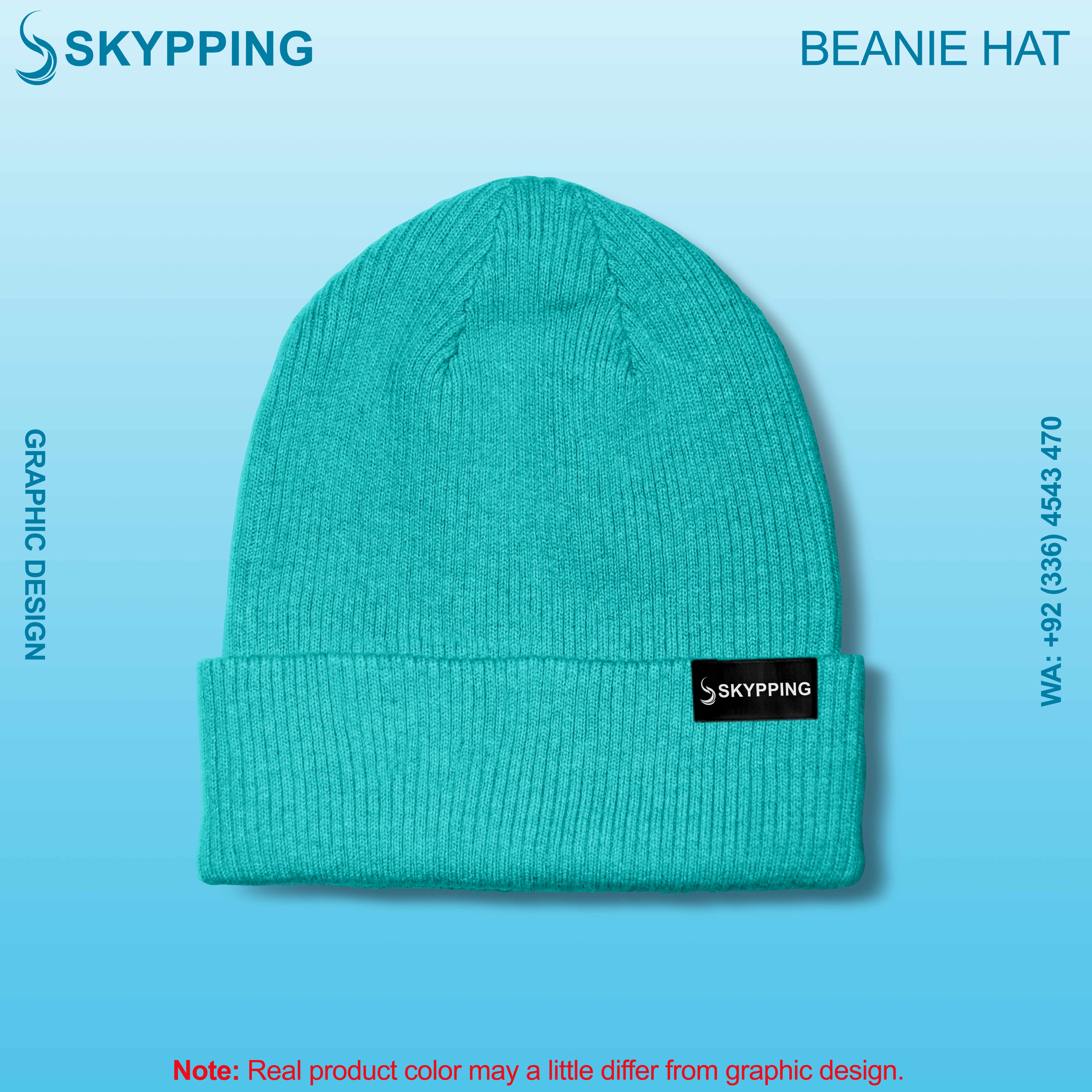 Beanie Hat with Label